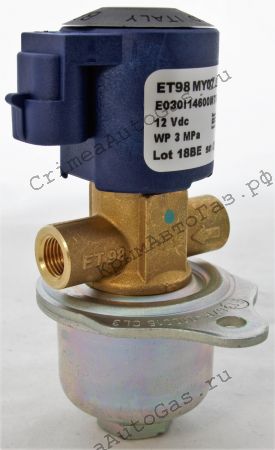 Клапан газовый BRC ЕТ 98 6 мм (под фишку)